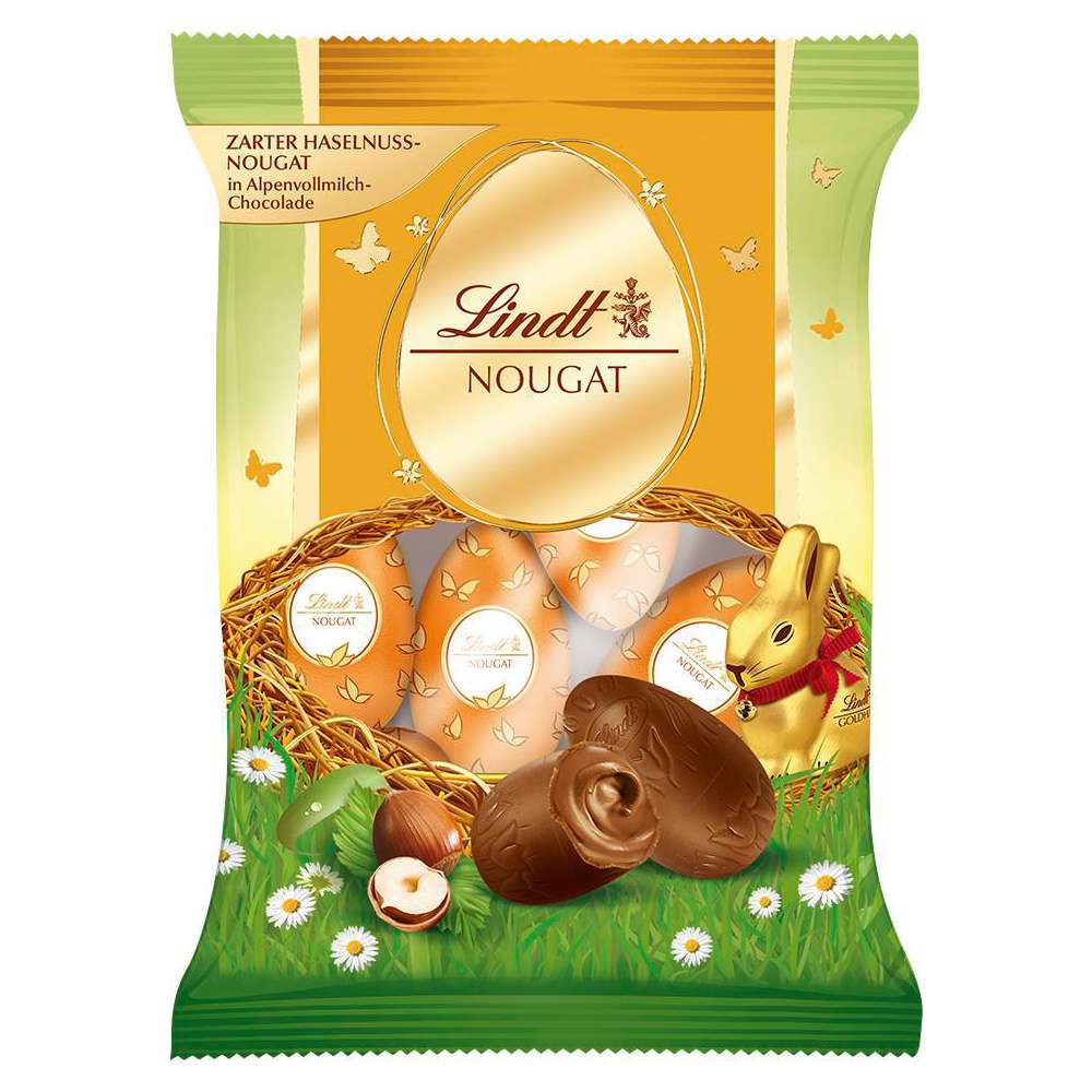 Produktabbildung Lindt Schoko-Ostereier, Nougat