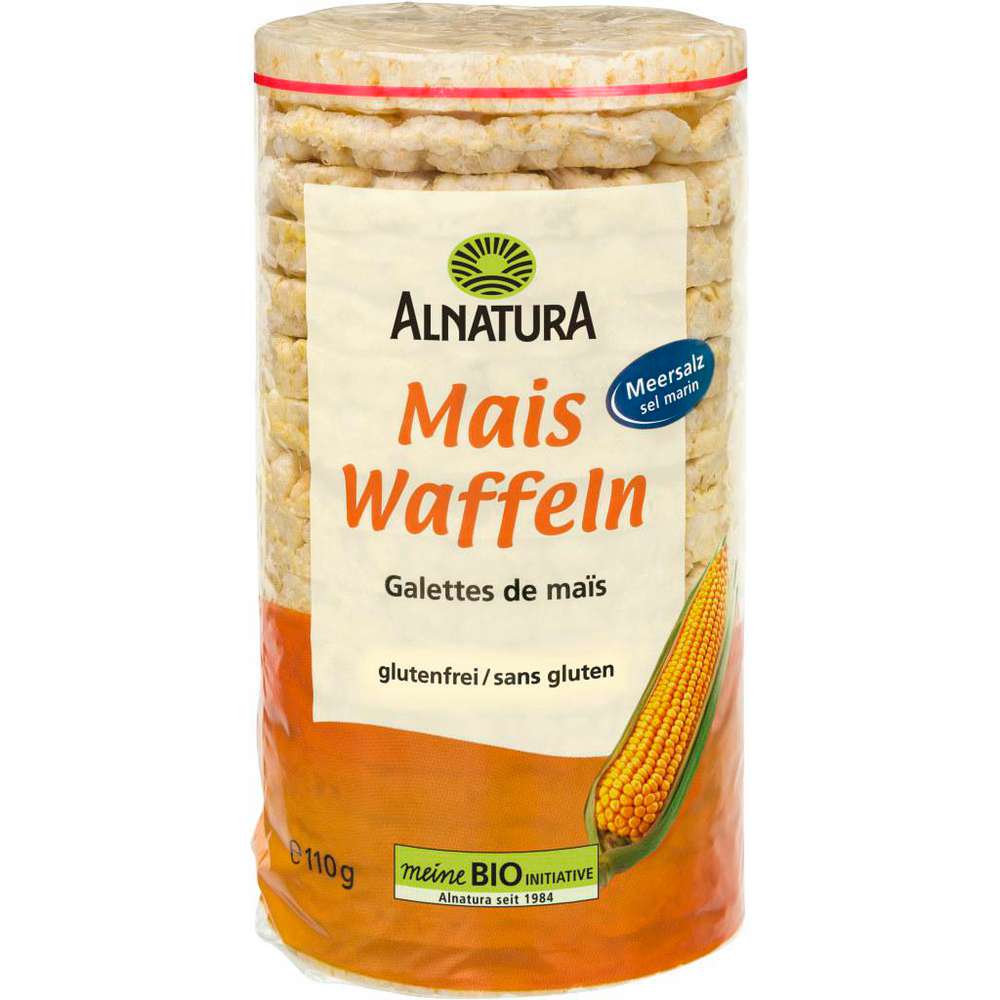 Produktabbildung Alnatura Bio Maiswaffeln mit Salz