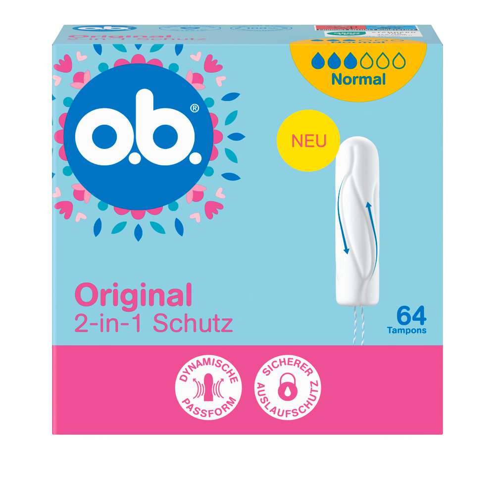 Produktabbildung o.b. Tampons Original, Normal