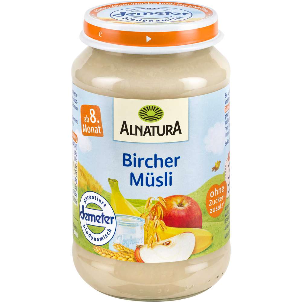 Produktabbildung Alnatura Babynahrung Bircher-Müsli, ab 8. Monat