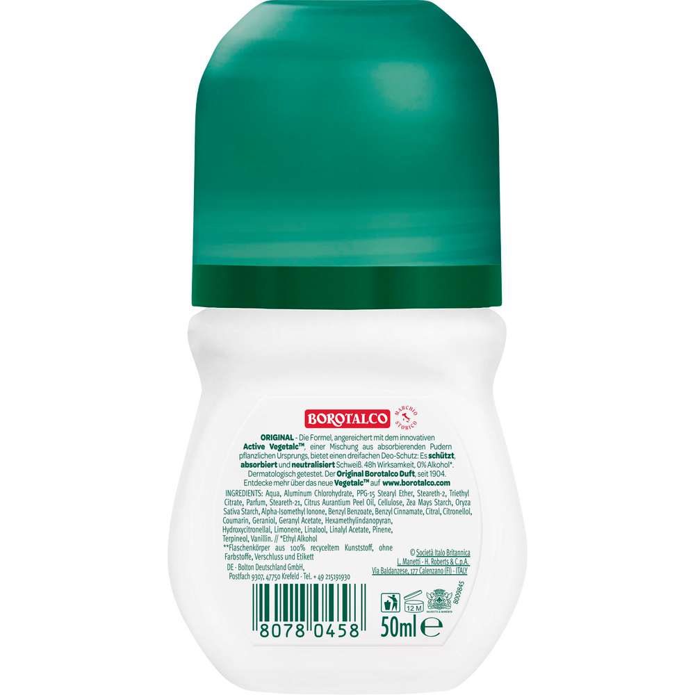 Produktabbildung Borotalco Deo Roll-on, Original