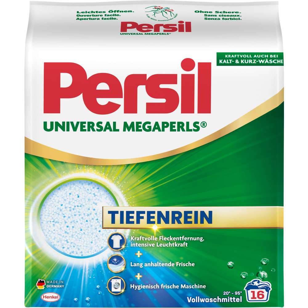 Produktabbildung Persil Universal-Waschmittel, Megaperls, Tiefenrein