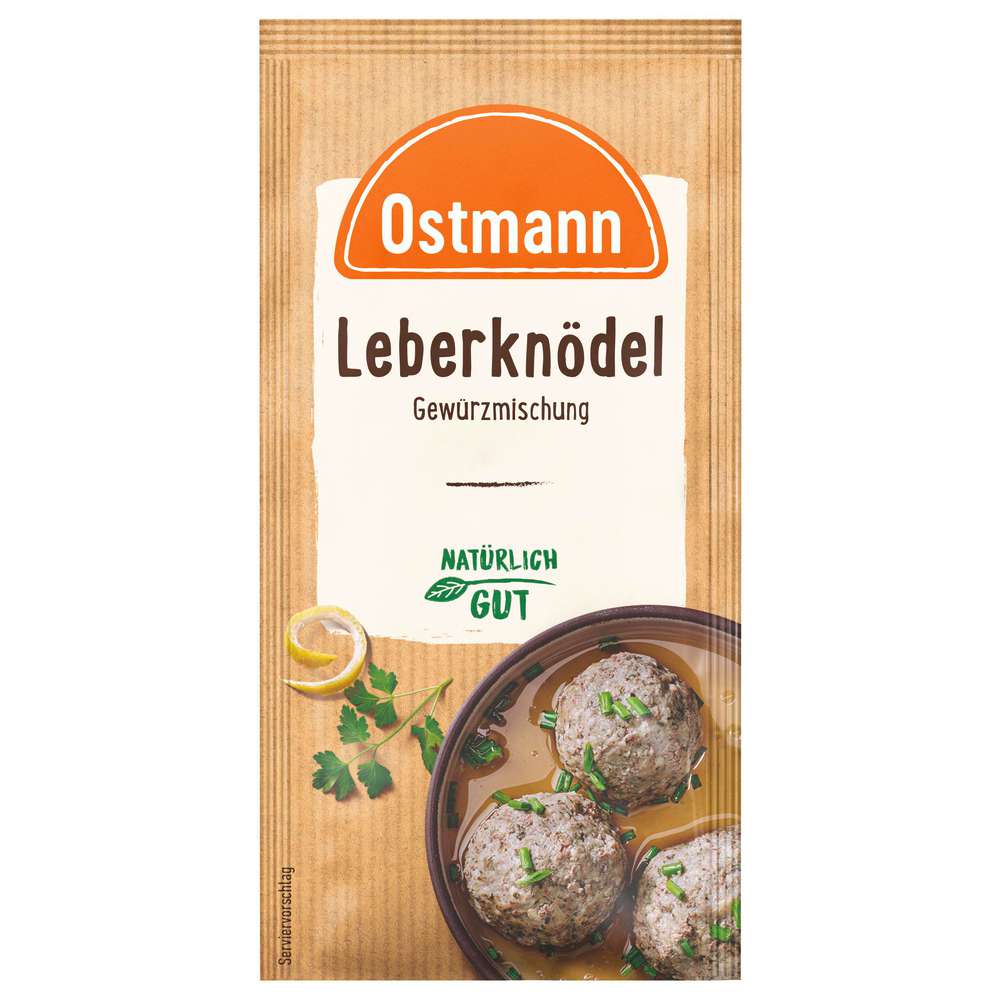 Produktabbildung Ostmann Leberknödel-Gewürzmischung