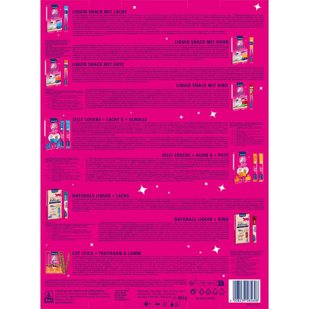 Produktabbildung Vitakraft Adventskalender Katze