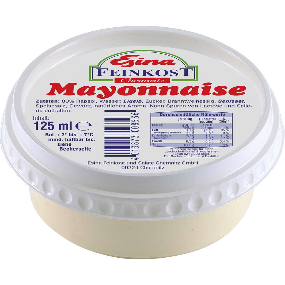 Produktabbildung Esina Mayonnaise 80 %