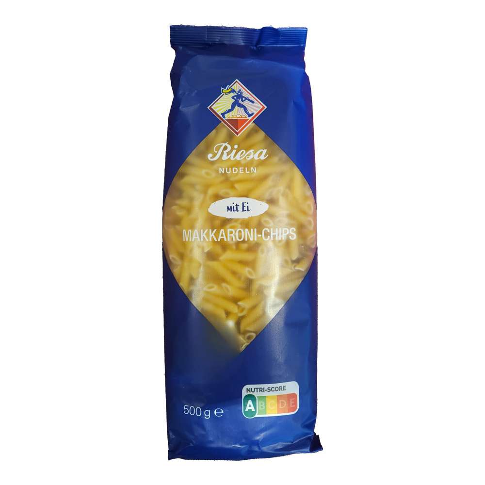 Produktabbildung Riesa Fitmacher, Makkaroni-Chips
