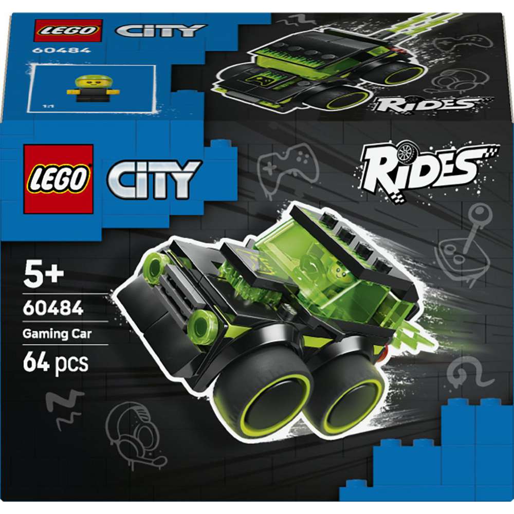 Produktabbildung Lego LEGO City Coole Flitzer – Gaming-Rennauto 60484