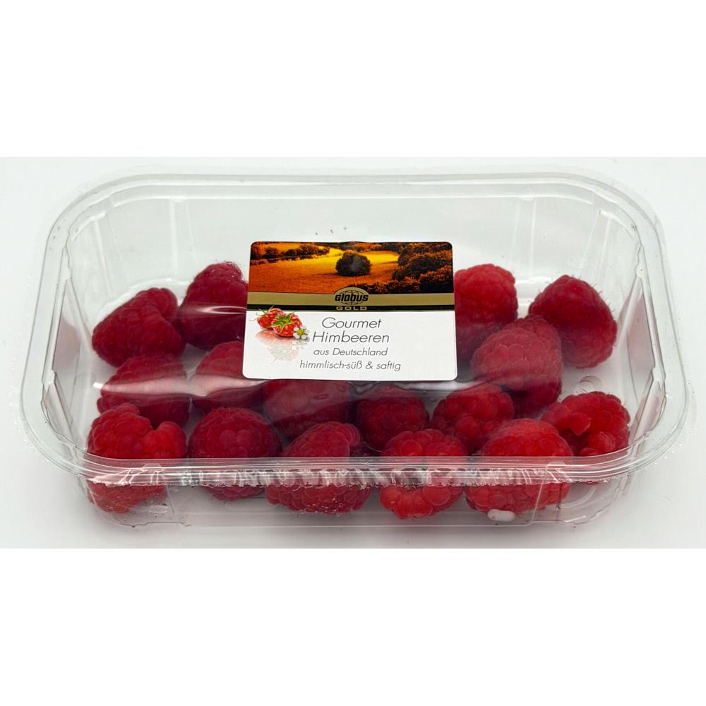 Produktabbildung keine Marke Globus Gold Premium Himbeeren, 140 g-Schale