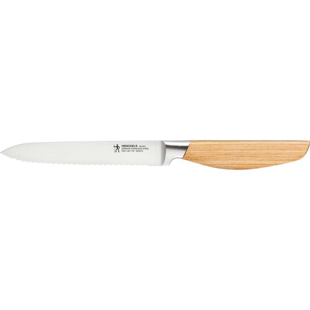 Produktabbildung Henckels by ZWILLING Universalmesser Pakka, 13cm, mit Holzgriff