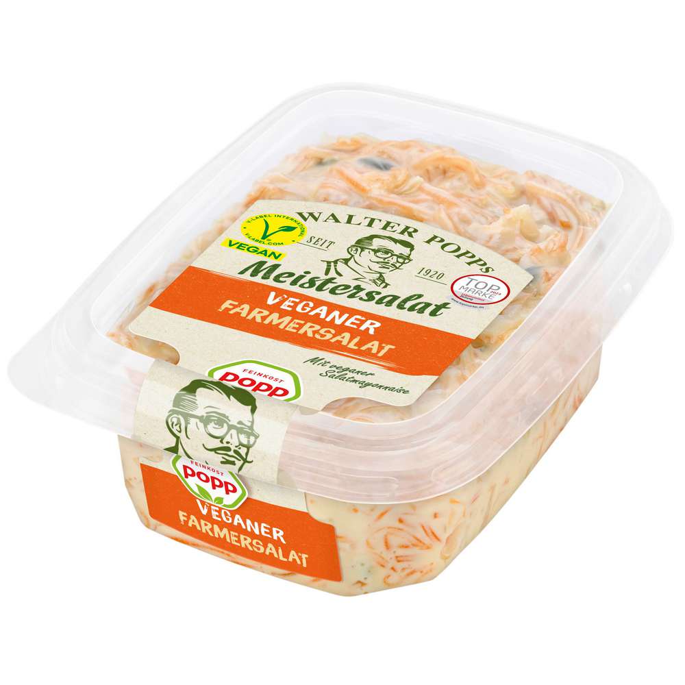 Produktabbildung Popp Farmersalat vegan