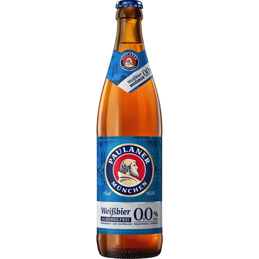 Produktabbildung Paulaner Weißbier, alkoholfrei