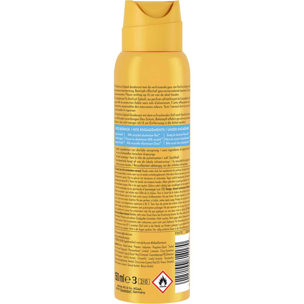 Produktabbildung Fa Deospray Starfruit