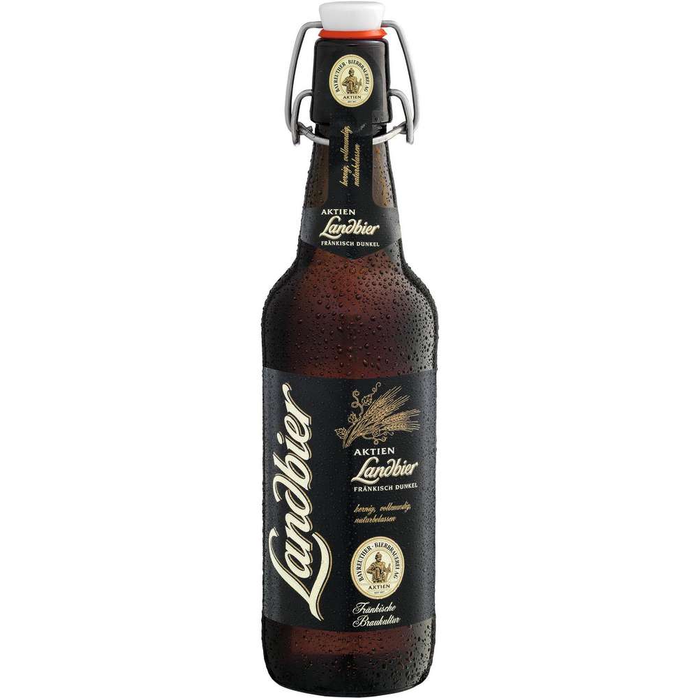Produktabbildung Aktien Landbier Bier fränkisch, dunkel 5,3%