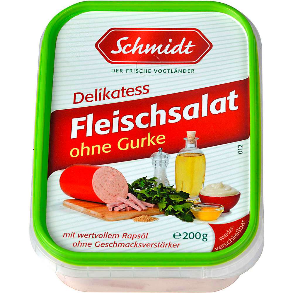 Produktabbildung Schmidt Fleischsalat, klassisch