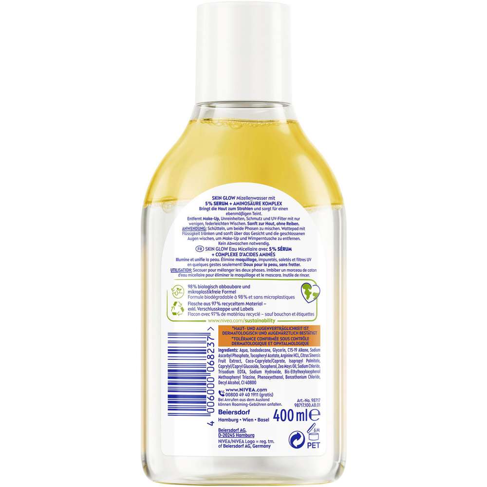 Produktabbildung Nivea Mizellenwasser-Serum, Skin Glow