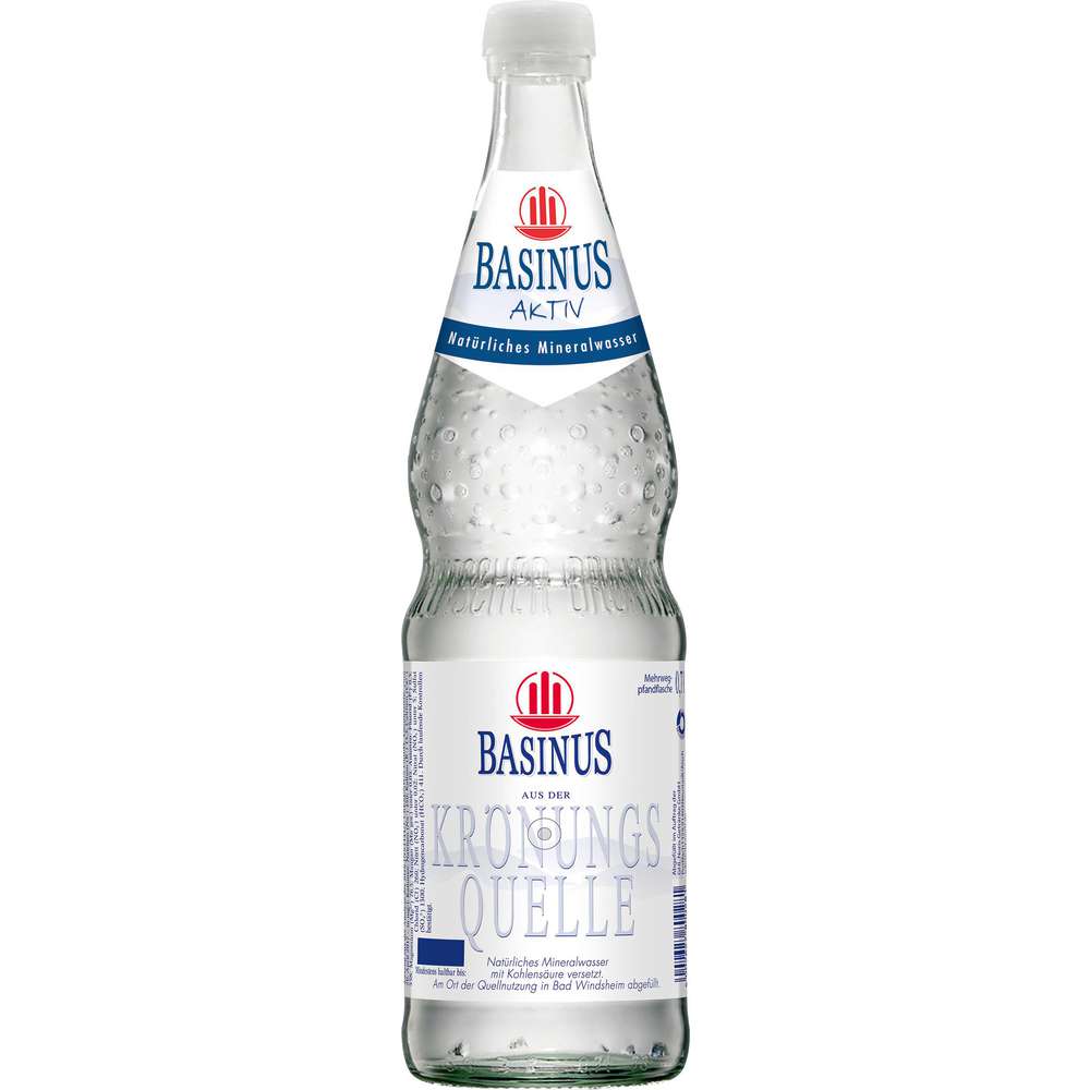 Produktabbildung Basinus Mineralwasser, Aktiv