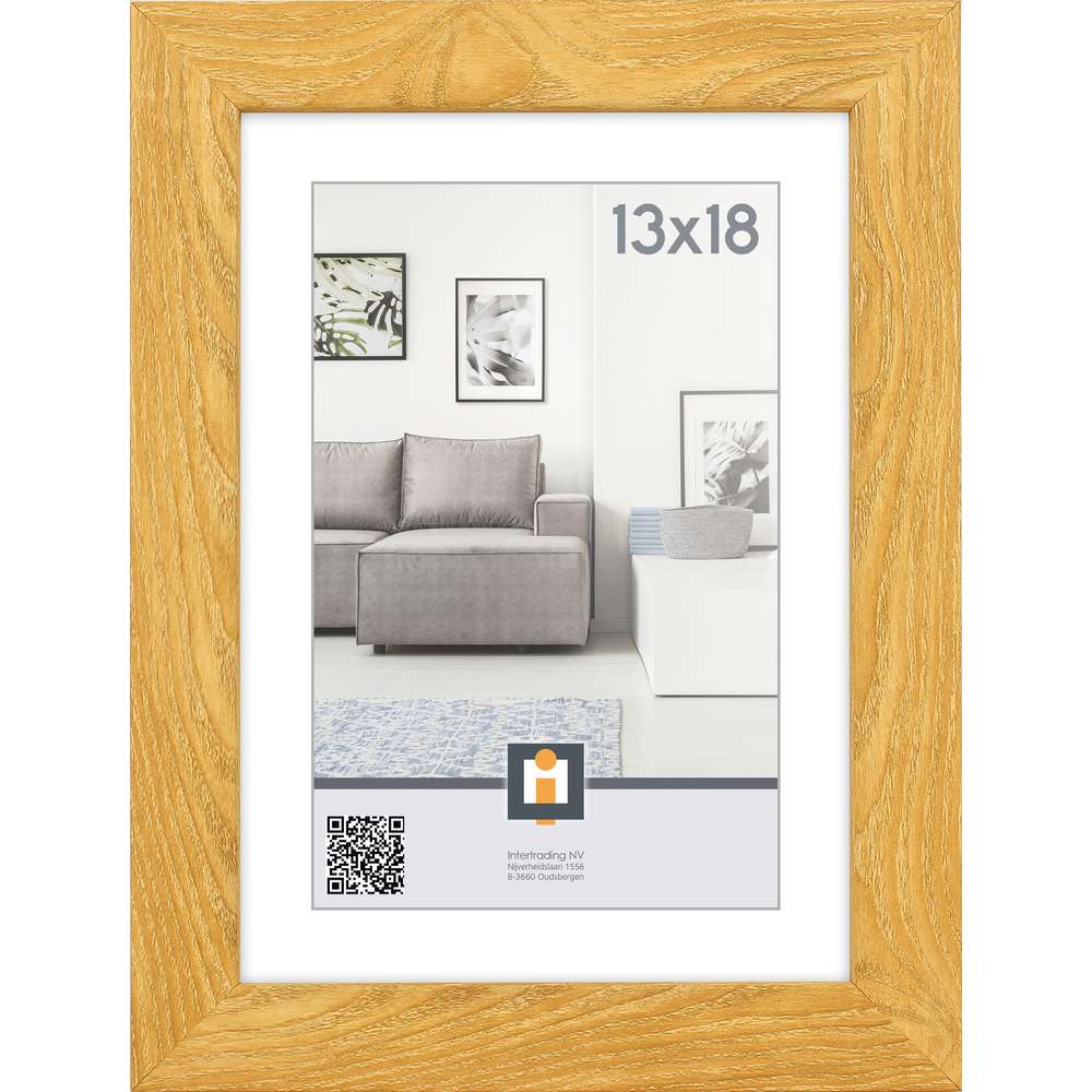 Produktabbildung Livorno Holzrahmen, 13 x 18, Eiche