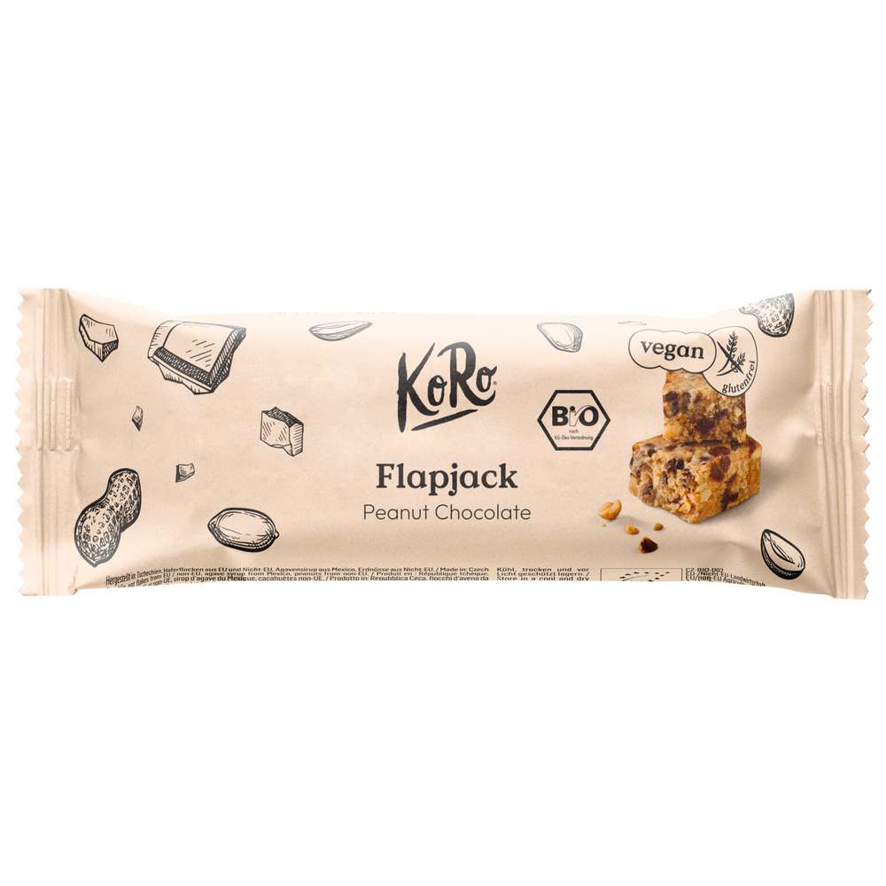 Produktabbildung KoRo Bio-Riegel Oat Bar Peanut Chocolate