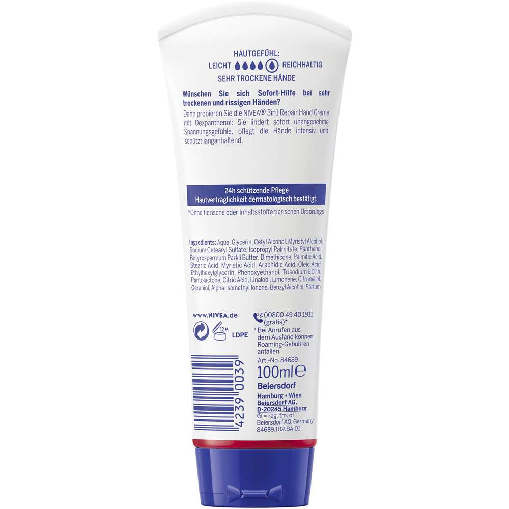 Produktabbildung Nivea Handcreme 3in1 Repair