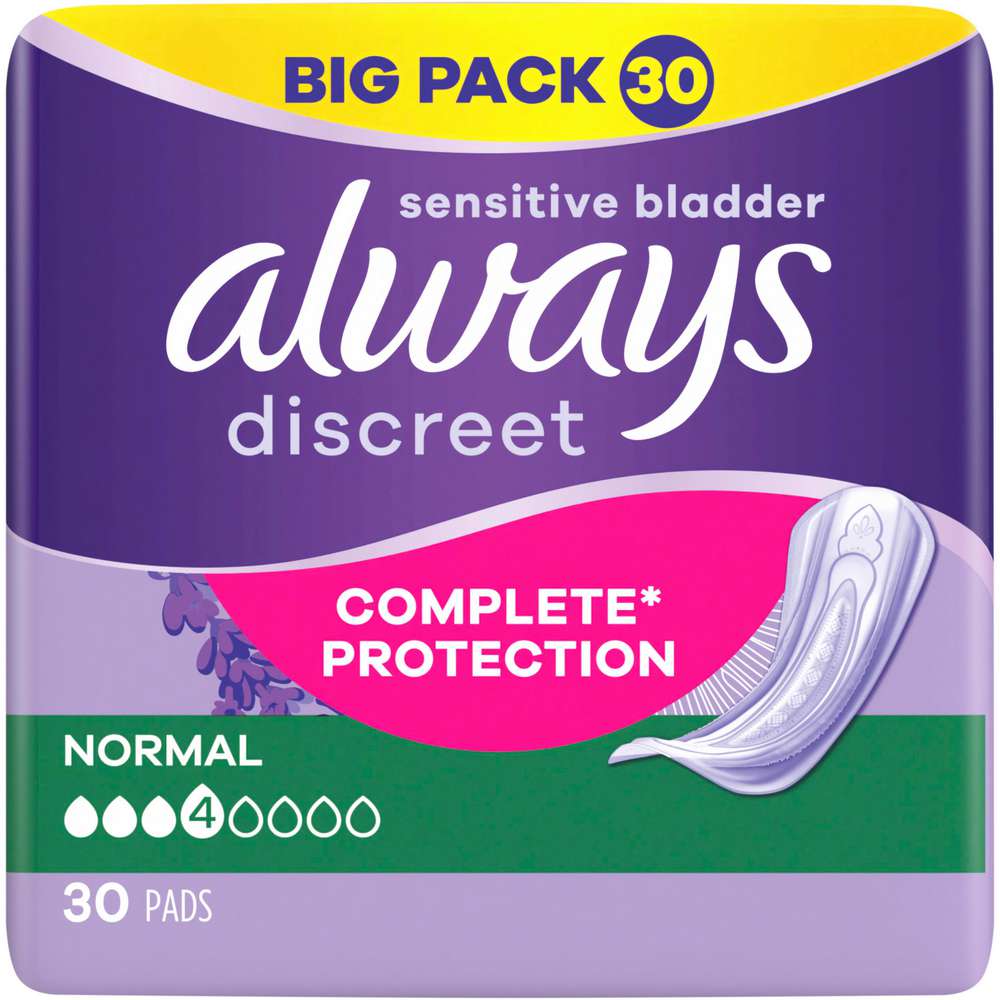 Produktabbildung Always Discreet Slipeinlagen Complete Protection
