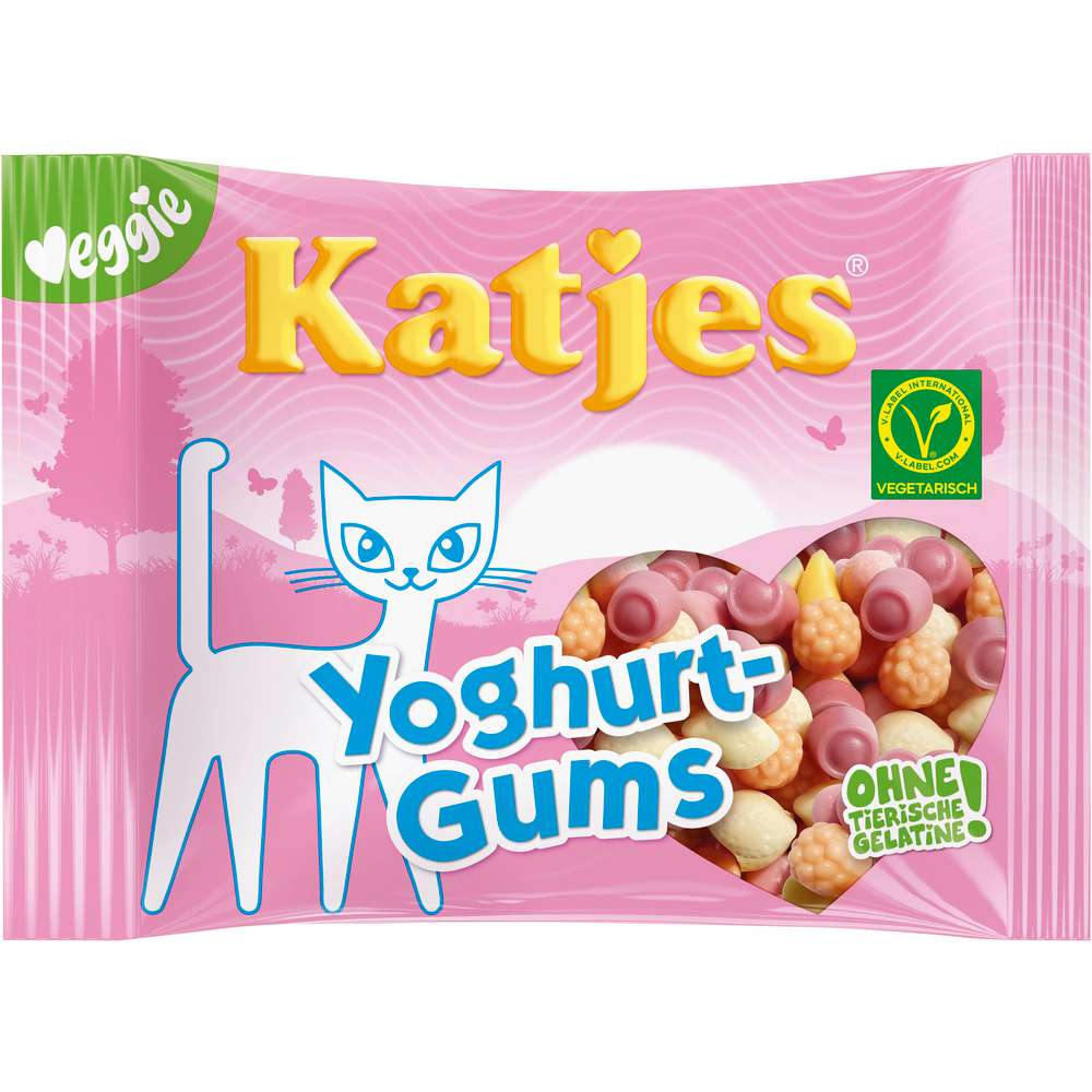 Produktabbildung Katjes Fruchtgummi Yoghurt-Gums, Vegetarisch