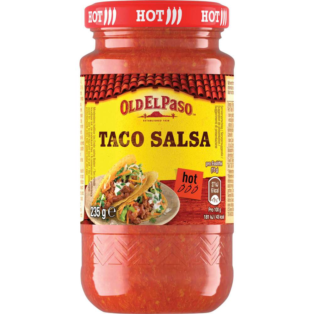 Produktabbildung Old el Paso Taco Salsa Hot