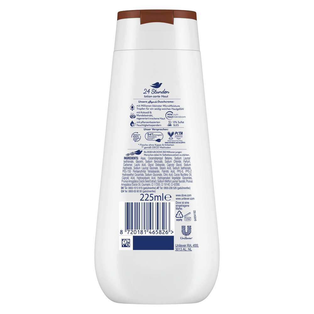 Produktabbildung Dove Duschcreme, Kokosöl & Mandel