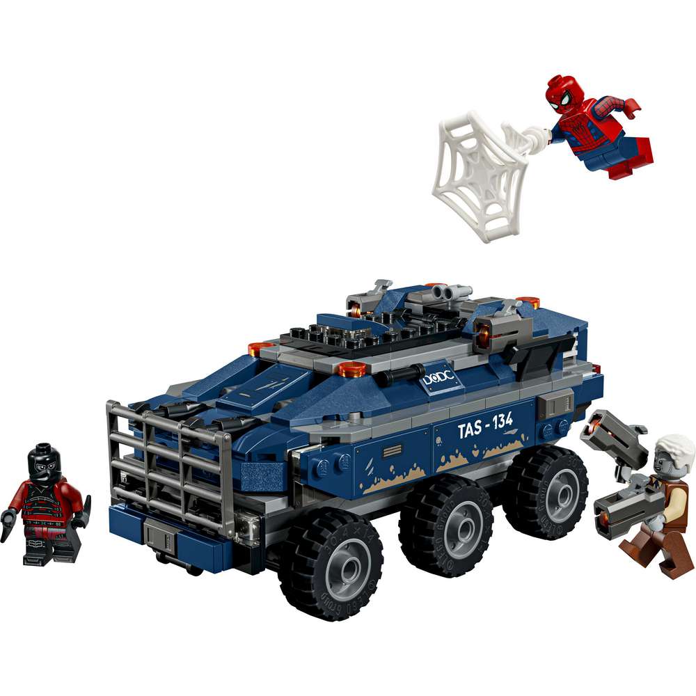 Produktabbildung Lego LEGO ǀ Marvel Spider-Man Jagt den Gefängnistransporter 76349