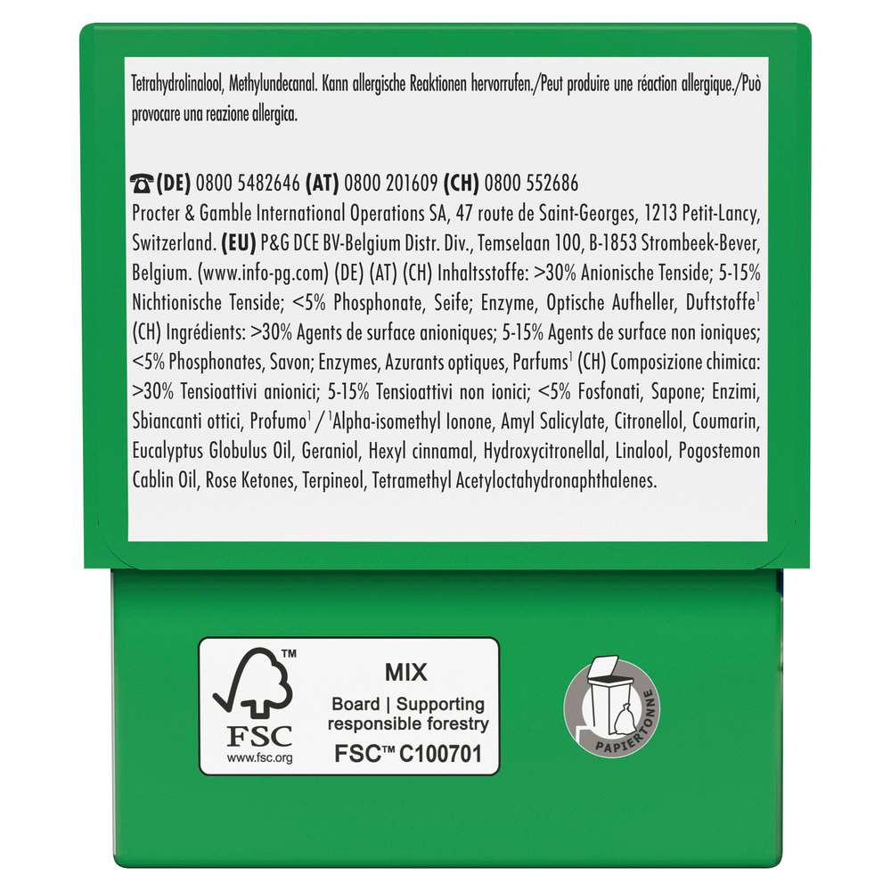 Produktabbildung Ariel Universal-Waschmittel Pods, ALL-In-1, Baumwollblüte