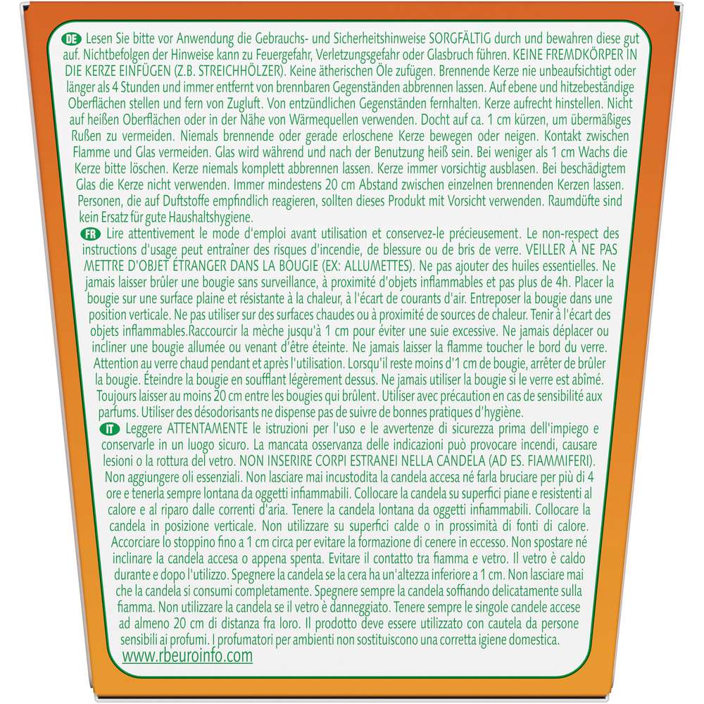 Produktabbildung Air Wick Duftkerze Duo, Warm Vanillla