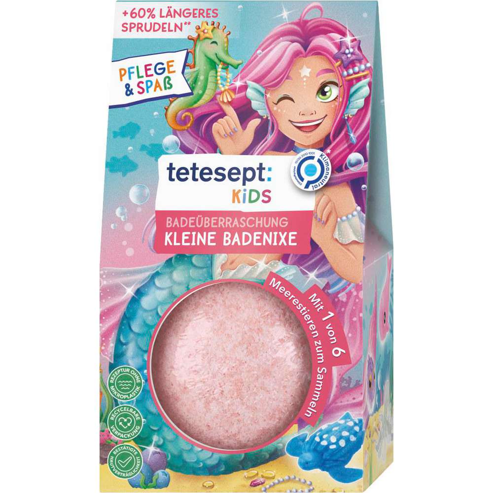 Produktabbildung tetesept Badezusatz Kids Kleine Badenixe  
