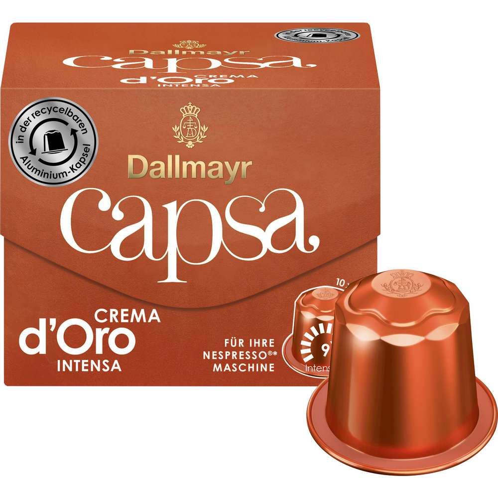 Produktabbildung Dallmayr Kaffee Kapseln Capsa, D'oro Intensa