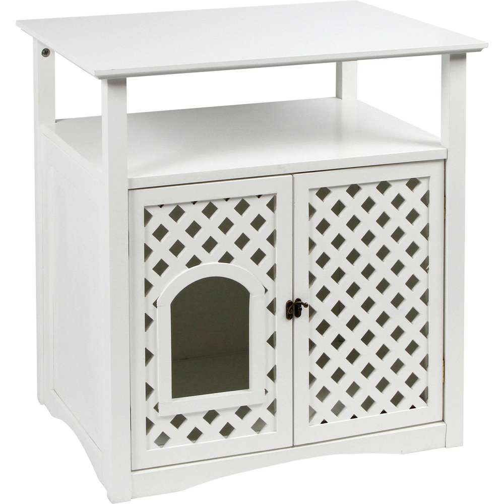 Produktabbildung Kerbl Katzenschrank Helena, weiß