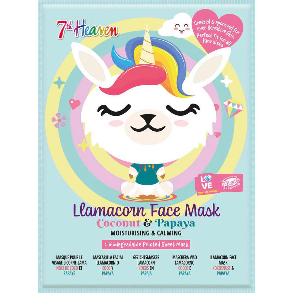 Produktabbildung 7th Heaven Tuchmaske, Lamacorn