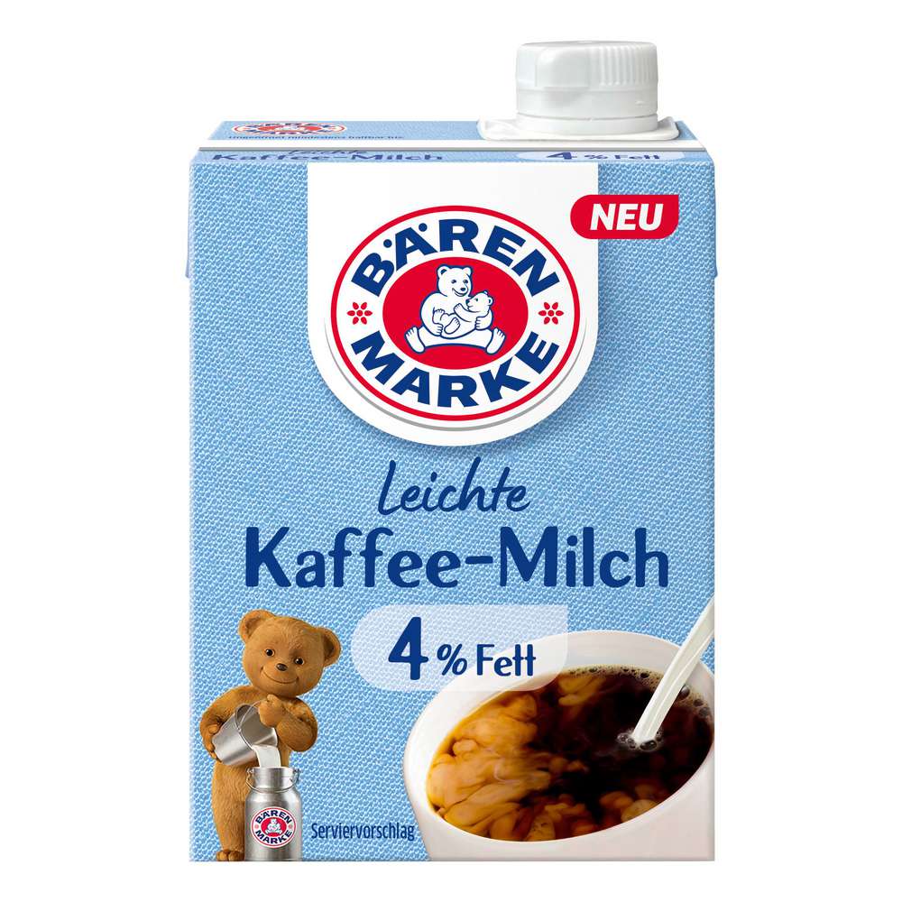 Produktabbildung Bärenmarke Leichte Kaffee-Milch 4%
