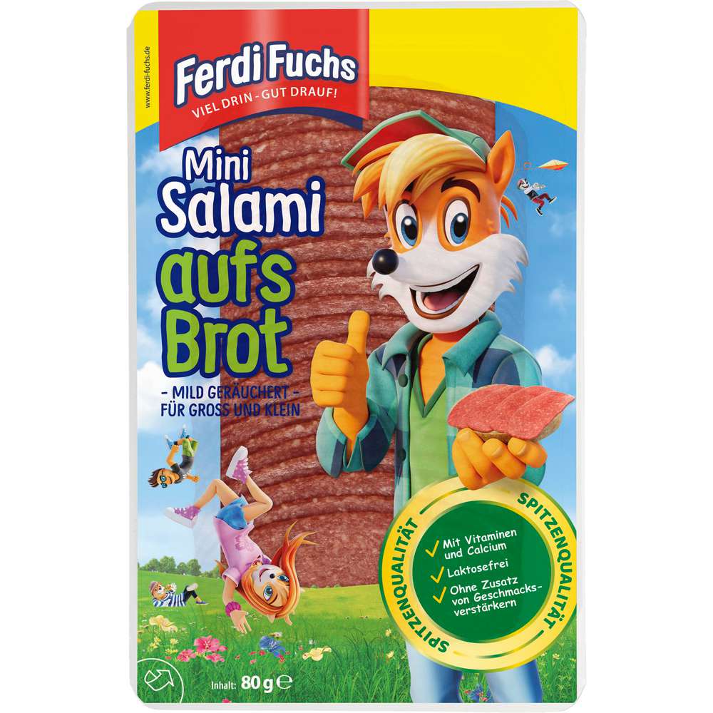 Produktabbildung Ferdi Fuchs Mini-Salami auf's Brot