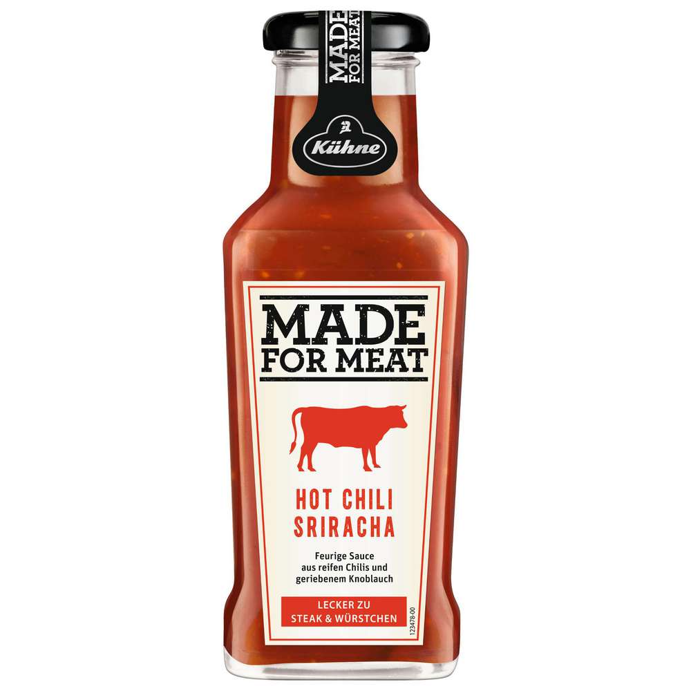 Produktabbildung Kühne Grillsauce Made for Meat, Sriracha Hot Chili