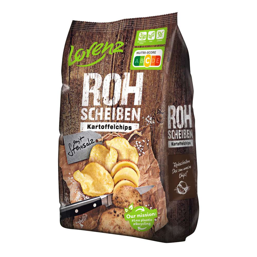 Produktabbildung Lorenz Kartoffelchips Rohscheiben