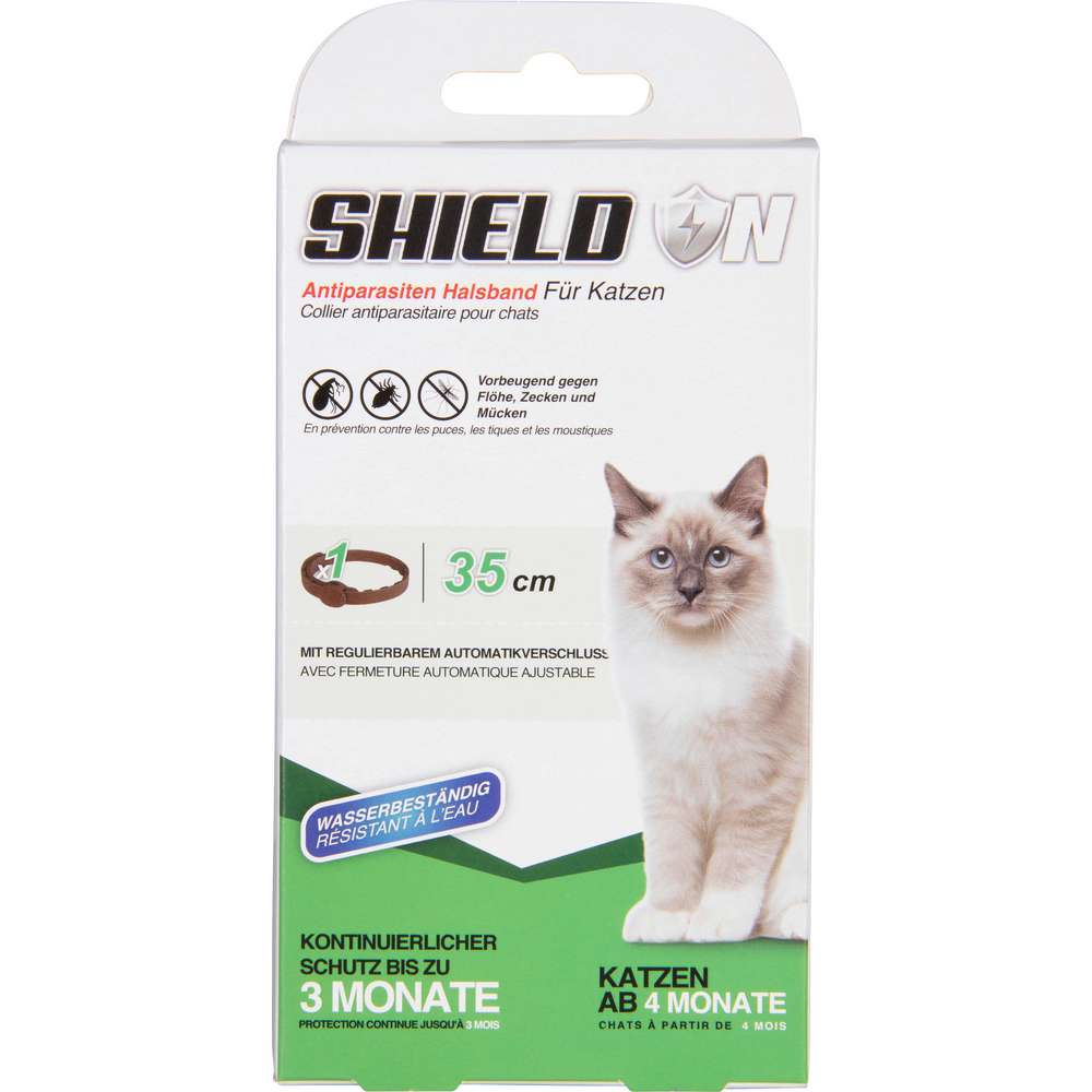 Produktabbildung Shield N Katzen Ungezieferhalsband, 35 cm