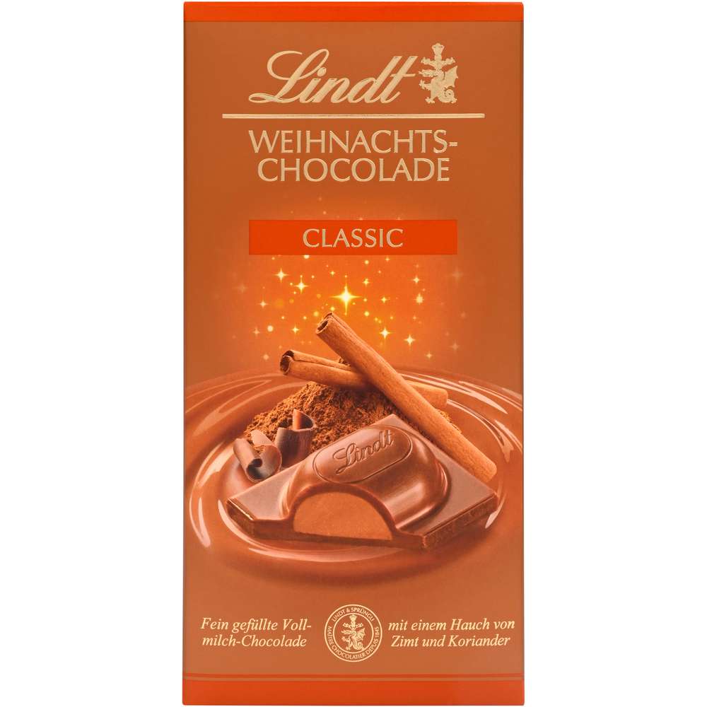 Produktabbildung Lindt Weihnachtsschokolade, Classic
