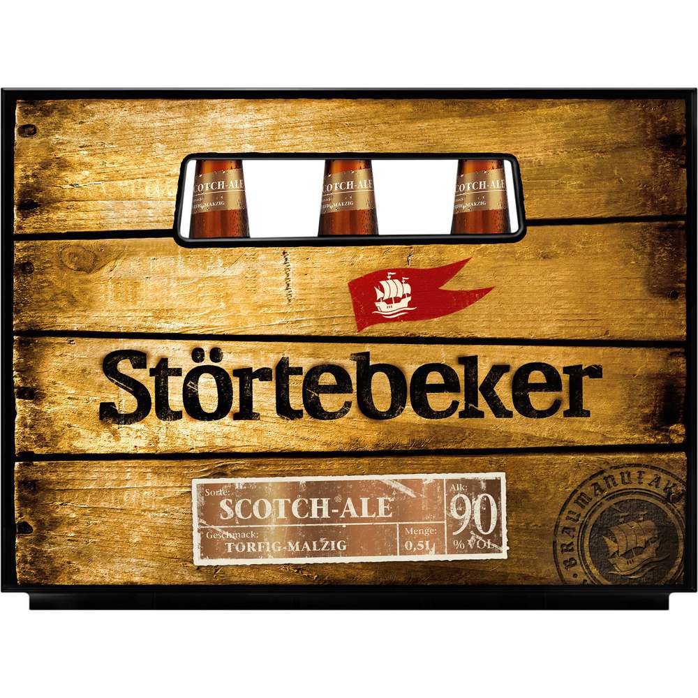 Produktabbildung Störtebeker Craft Beer, Scotch Ale 9% (20x 0,500 Liter)