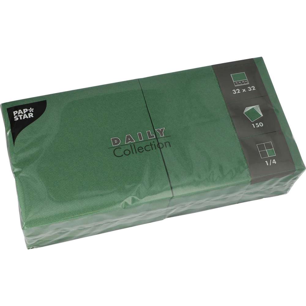 Produktabbildung PapStar Servietten 150 Stück, grün