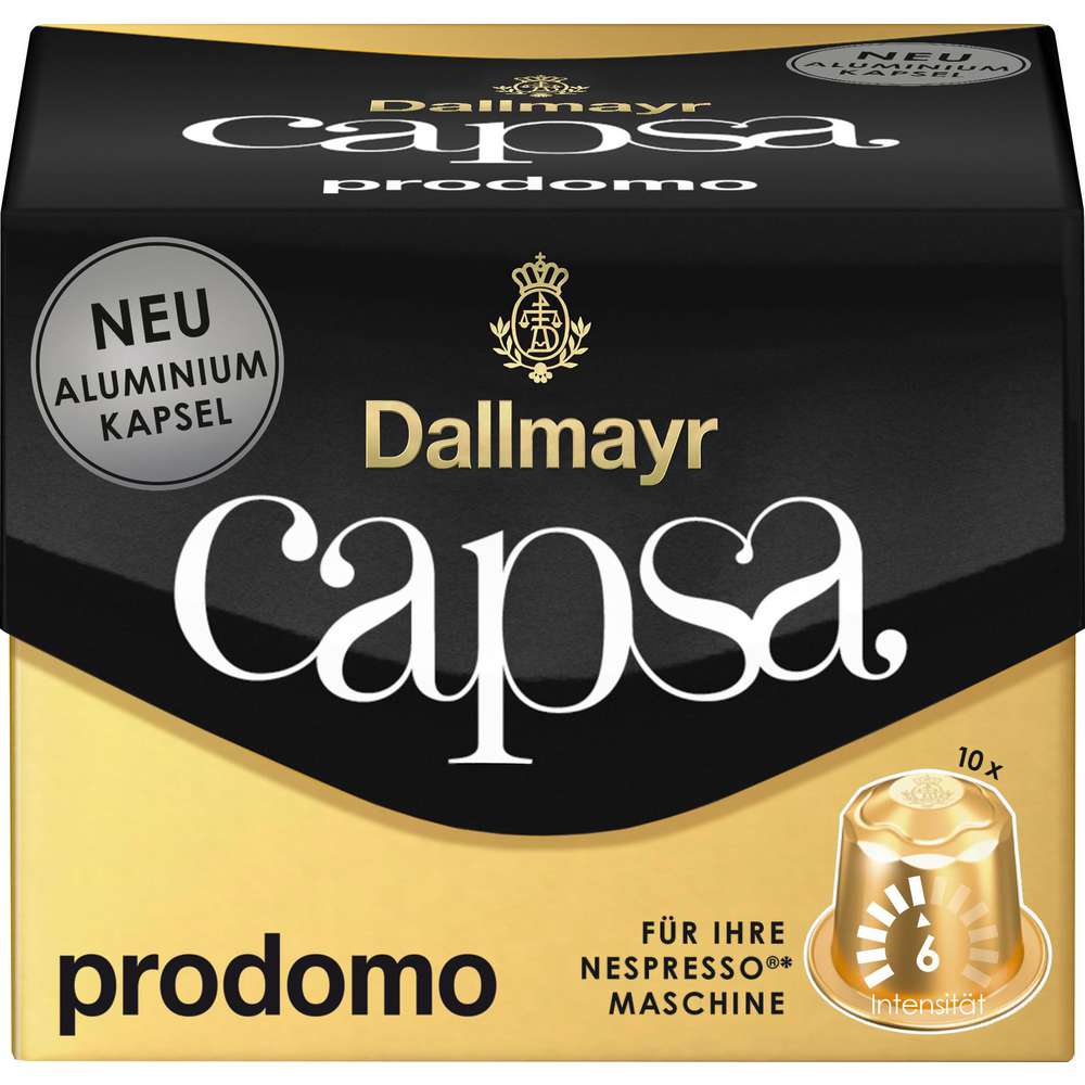 Produktabbildung Dallmayr Kaffee Kapseln Capsa, Lungo prodomo