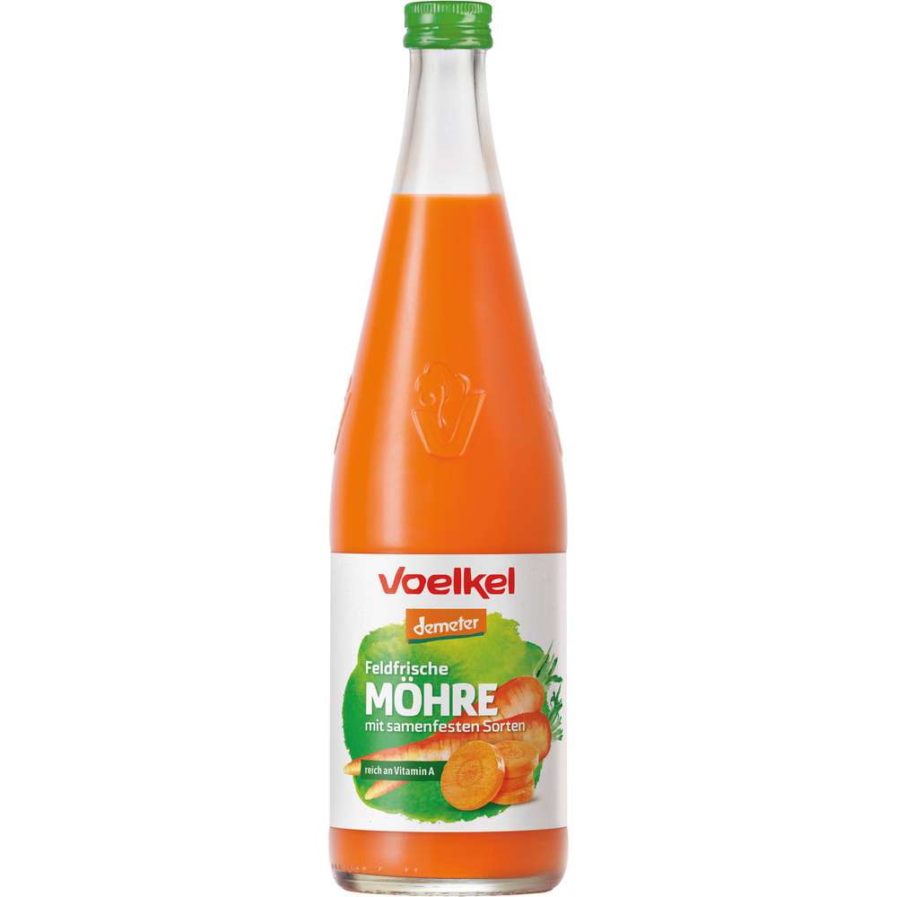 Produktabbildung Voelkel Demeter Saft, Feldfrische Möhre
