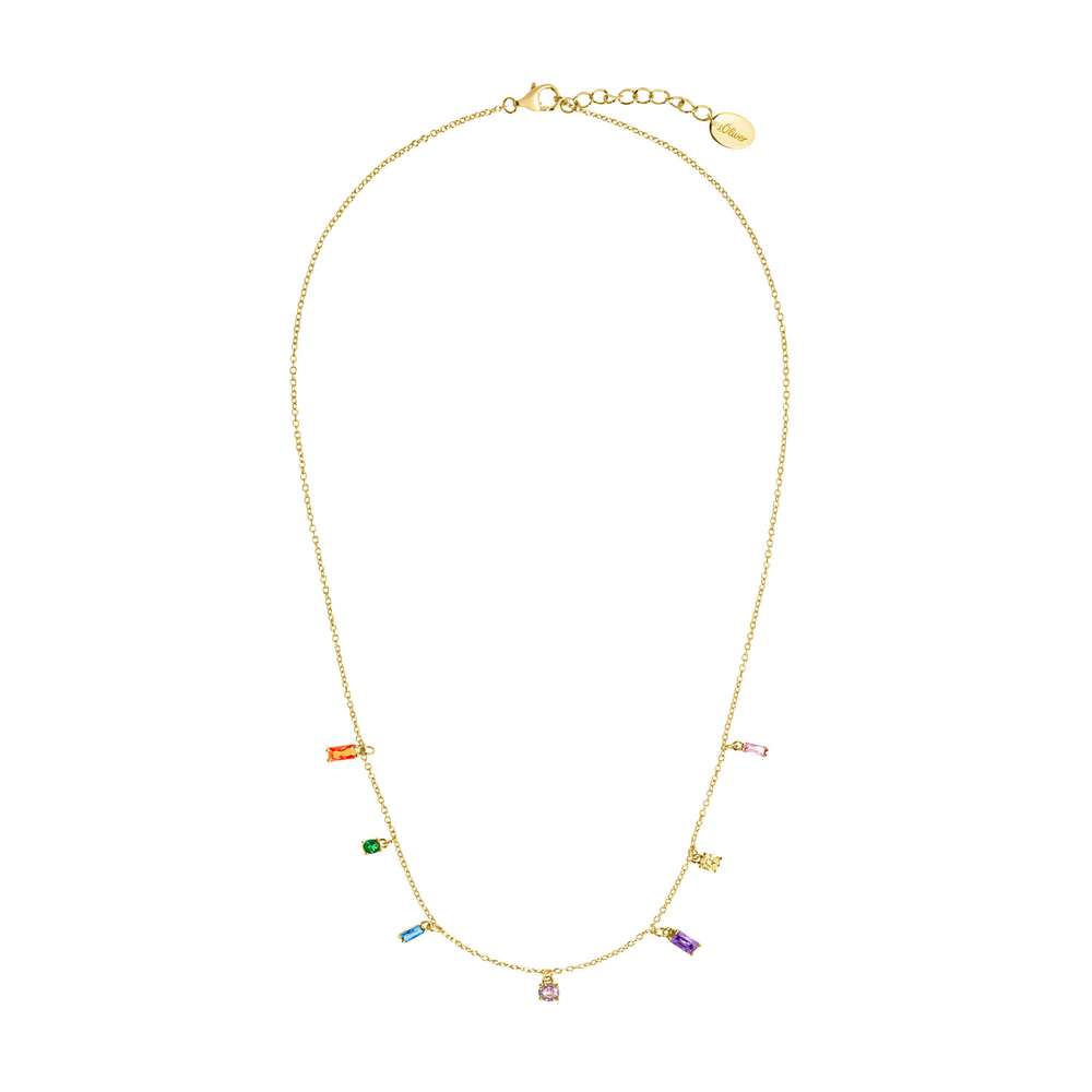 Produktabbildung s.Oliver Kette mit Anhänger aus Silber 925 mit Zirkonia