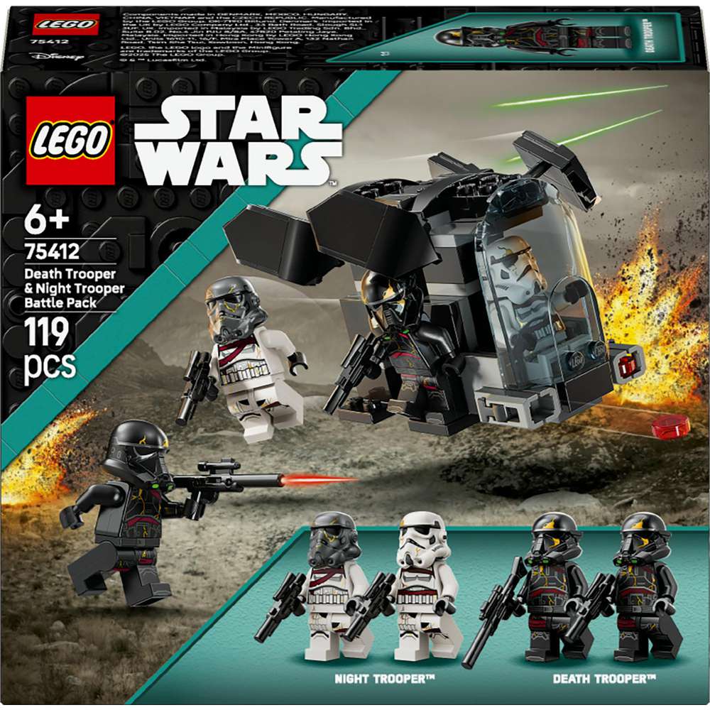 Produktabbildung Lego LEGO Star Wars Todestruppler & Nachttruppler Battle Pack 75412