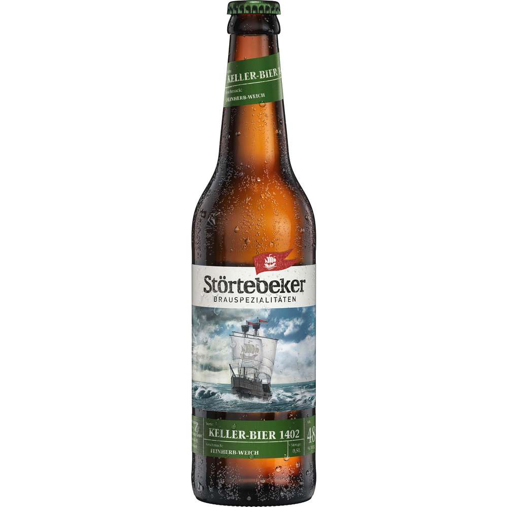Produktabbildung Störtebeker Bio Kellerbier 4,8%