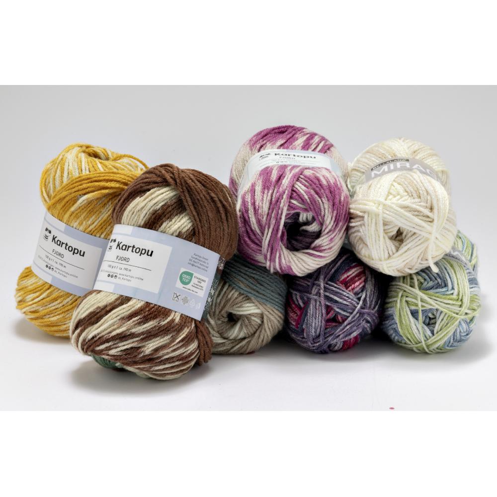 Produktabbildung keine Marke Fjord, je 100 g-Knäuel