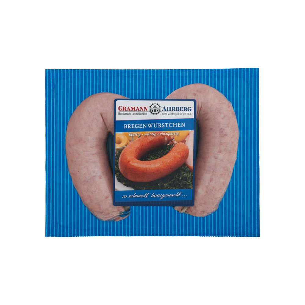 Produktabbildung Gramann & Ahrberg Bregenwürstchen, ungeräuchert