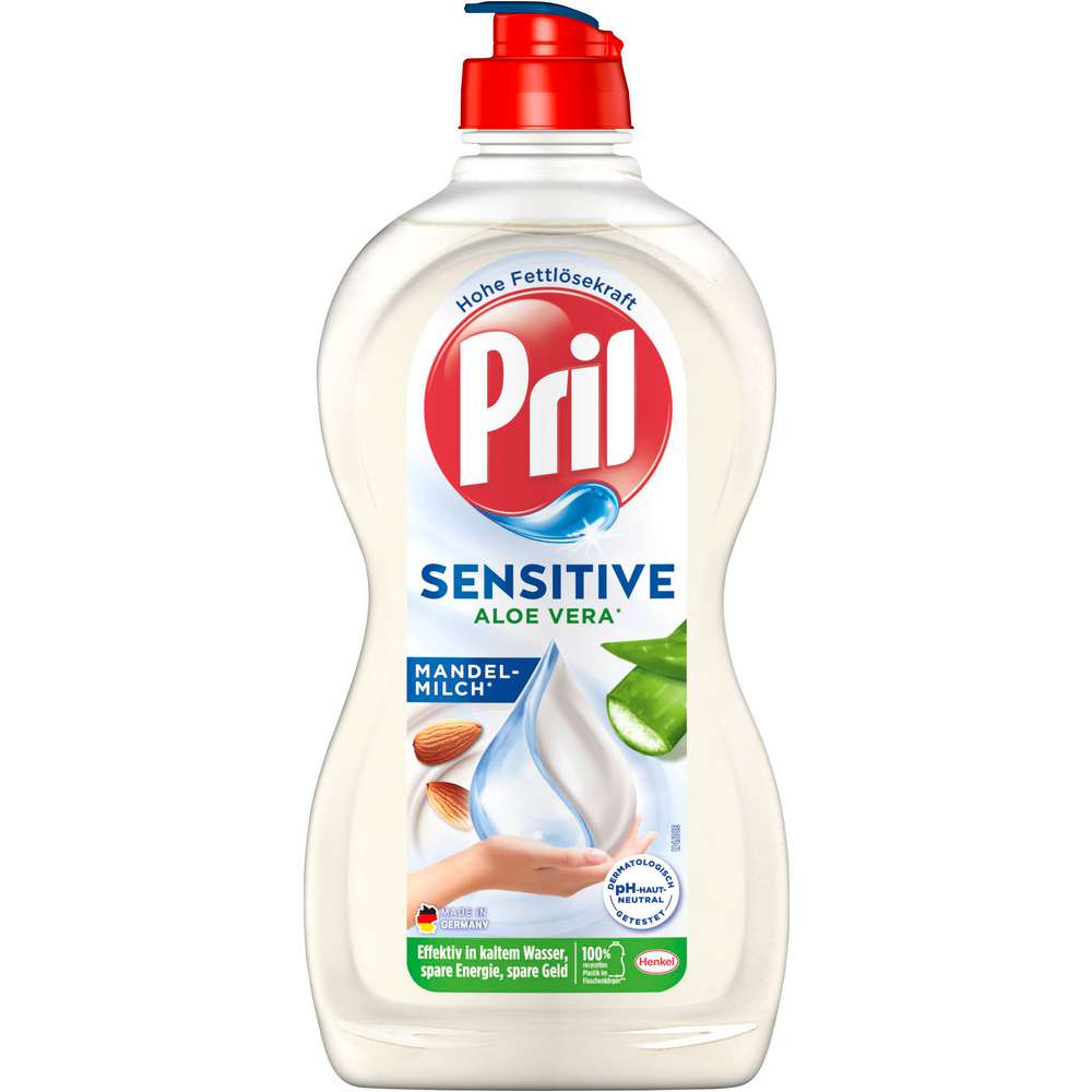 Produktabbildung Pril Geschirrspülmittel Sensitive, Aloe Vera